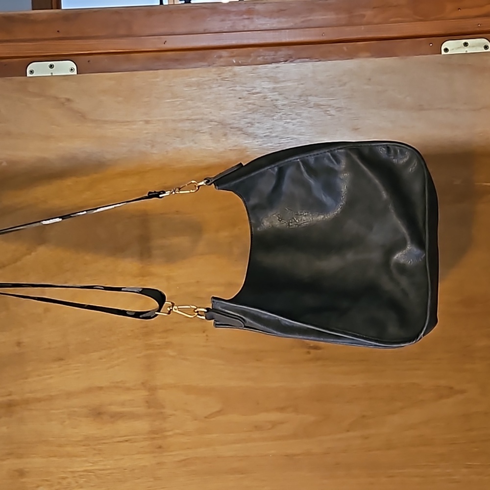 AHDORNED LARGE MESSENGER BAG, NWOT, DARK GRAY WITH ADJUSTABLE/ REMOVABLE STRAP